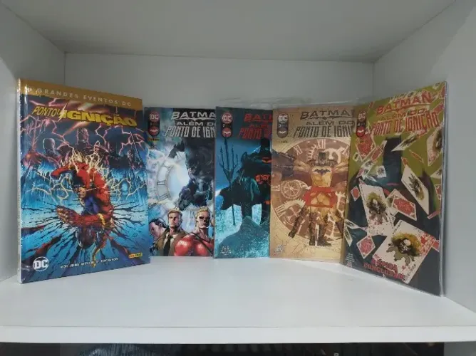 Grandes Eventos DC Ponto de Ignição e Além do Ponto de Ignição Vols. 1-4 - Geoff Johns