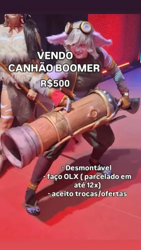 Prop cosplay tristana 