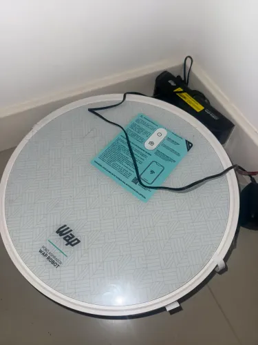 Robô Aspirador WAP Robot W1000 com Mapeamento Gyro - Pouco Usado