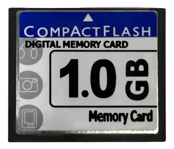 Cartão De Memória Compact Flash Cf 1 GB -Produto novo lacrado