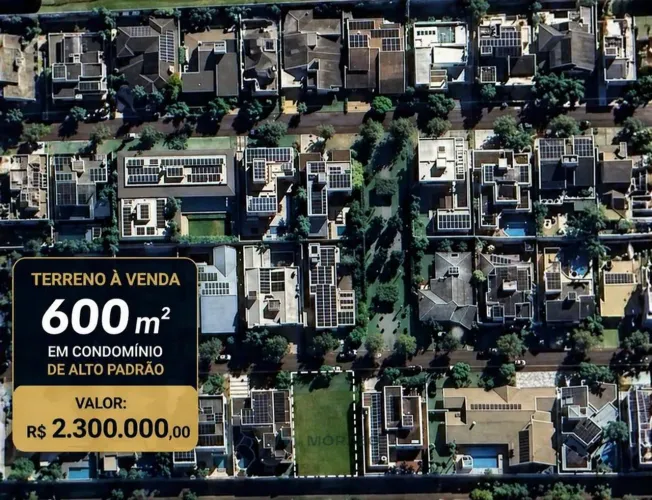 Terreno 600m2 em condomínio de alto padrão em Maringá