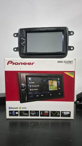 Rádio Multimédia Pioneer DMH-G228BT c/ Bluetooth + Caixa Original