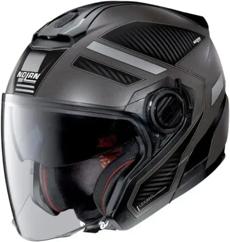 Capacete Nolan N40-5 Beltway - Black/Gray LAVA Matte 56 (S)