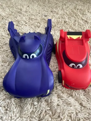 2 carros de Vinil Batwheels