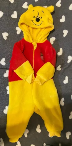 Macacão Disney Baby Ursinho Pooh Original - 6 a 9 meses 