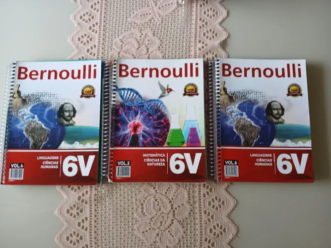 Kit 3 Apostilas Bernoulli Matérias Variadas