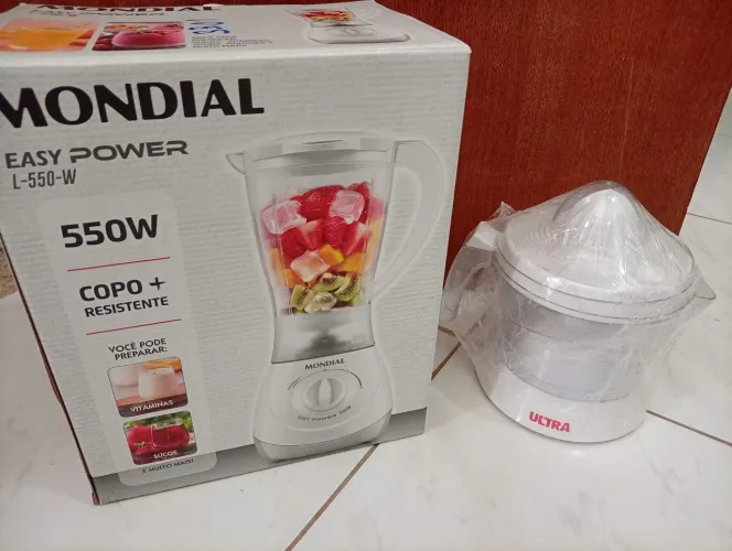 Kit Liquidificador Mondial + Espremedor - Entrega Grátis Rio das Ostras 