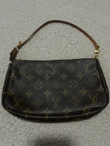 Bolsa Louis Vuitton Pochette Canvas Monogram Original