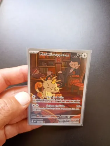 Cartas pokémon/ Meowth Full art