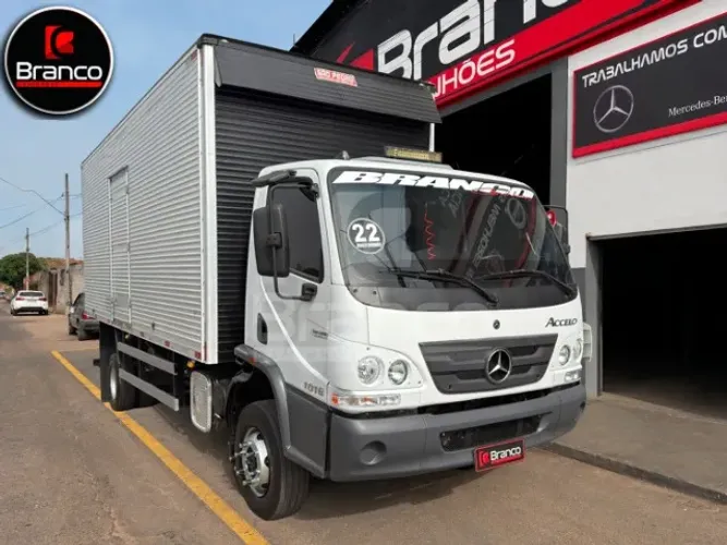 Mb Accelo 1016 Ano 2016 C/bau Refrigerado, Ótima Procedencia