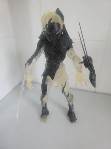 NECA PREDATOR CAMO CLOAKED FALCONER - COMPLETO - RARO E IMPRESSIONANTE