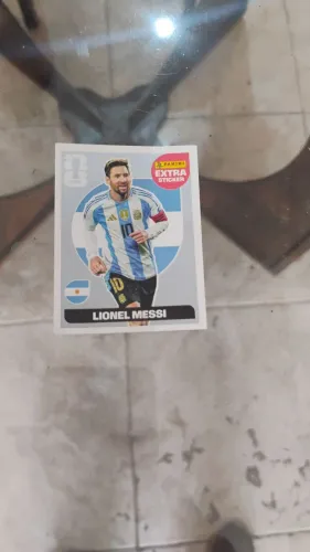 Figurinha  legend Messi prata 2026
