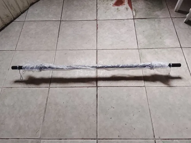 Barra Reta de 1,2m - oca suporta até 100Kg