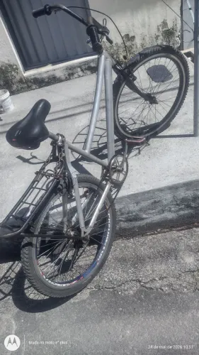 Bicicleta aro 26 quadro de alumínio