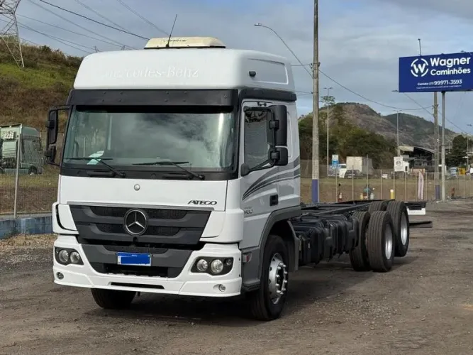MB ATEGO 2430 2021 - CAMINHAO TRUCK CARROCERIA TR POR 24280 24250 3030