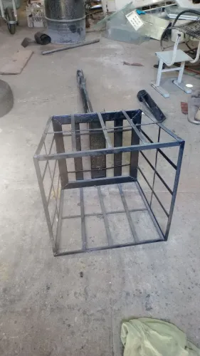 Cesta de lixo para calçada