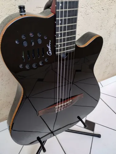 VIOLÃO GODIN ACS SLIM SA 2014 ACEITO TROCA.