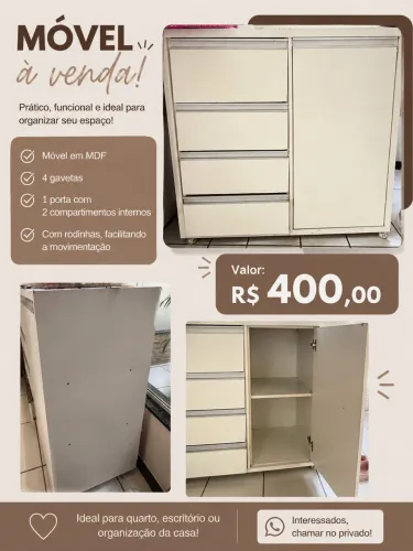 Móvel em mdf