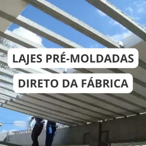 Laje direto da fábrica R$40 o m² 