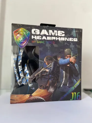 fone de ouvido Headphone Gamer com Fio J16 an5