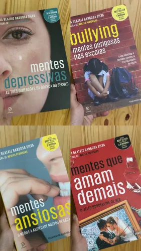 Kit de livros Mentes- Ana Beatriz Barbosa