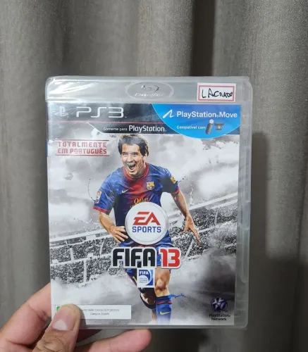 Jogo lacrado de ps3 Fifa 13