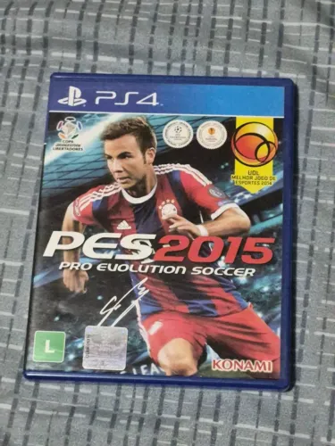 Jogo PES 2015 PS4 Mídia Física Original Impecável Usado