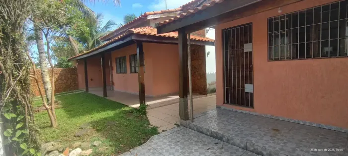 2 Casas térrea para locação com 4 quartos no bairro Bopiranga - Itanhaém - SP