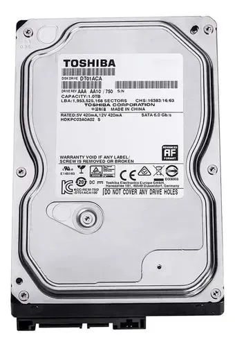 Hd Interno Toshiba dt01aca100 ITBGB SATA