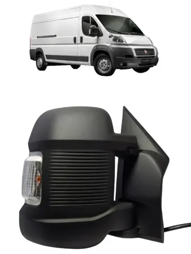 Retrovisor Ducato Braço Curto Elétrico C/Pisca 2018/2025 Direito (Usado)