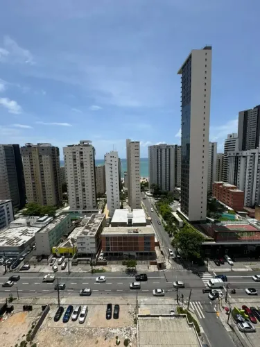 Boa Viagem, Perto da Praia, 3 Qts+Dependencia, Suite, Varanda, Vista Mar/Alto/Nascente, Ar