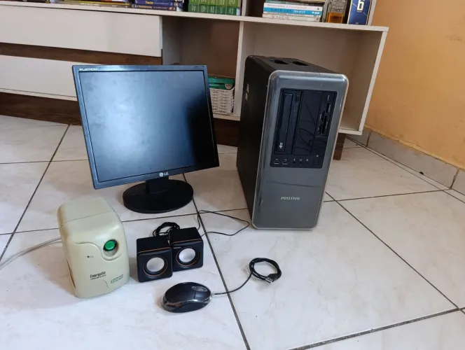 Computador Completo Positivo + Monitor LG + Acessórios. LEIA A DESCRIÇÃO