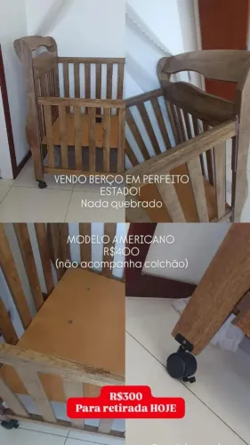 Berço americano usado