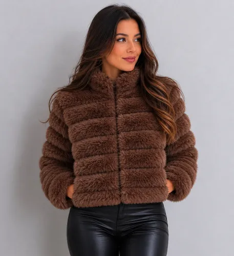 Jaqueta Puffer Teddy