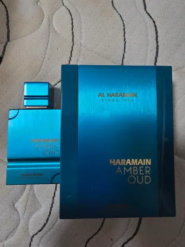 Perfume Al Haramain - Amber Oud Aqua Dubai<br>R$599,00