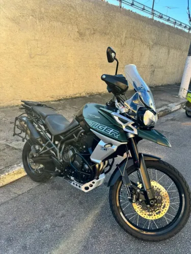 Tiger 800 XCX Verde 19 mil Kms Raridade!! 