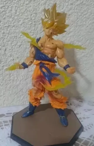 Boneco Goku super Saiyajin dragon ball Z