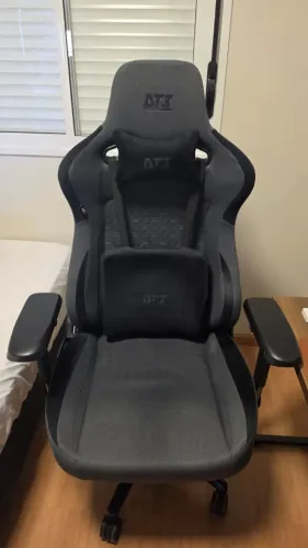 Cadeira Gamer DT3 Rhino Fabric cor Space Grey USADA
