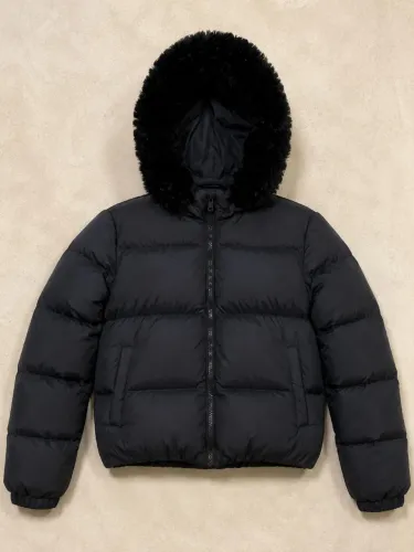 Casaco Puffer revestido 