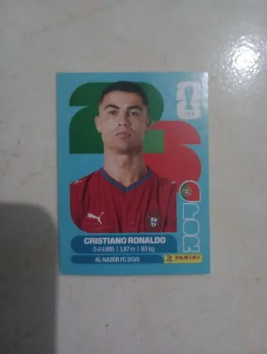 figurinha do cristiano Ronaldo normal