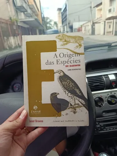 Livro A Origem das Espécies de Darwin