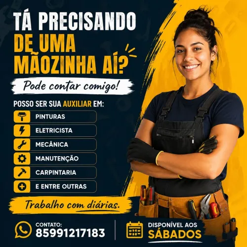 Ajudante em serviços 