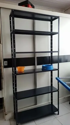 Estante de Aço Preta