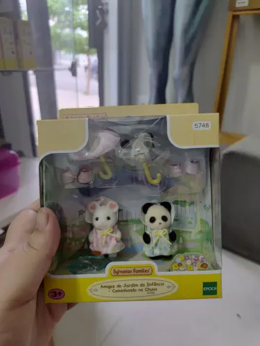 Sylvanian SET Caminhando na Chuva PROMO