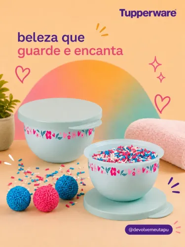 Tigela Murano Tupperware 200ml