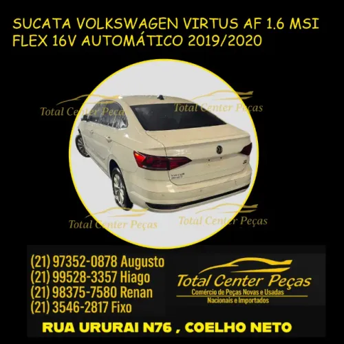PEÇAS VOLKSWAGEN VIRTUS AF 1.6 MSI FLEX 16