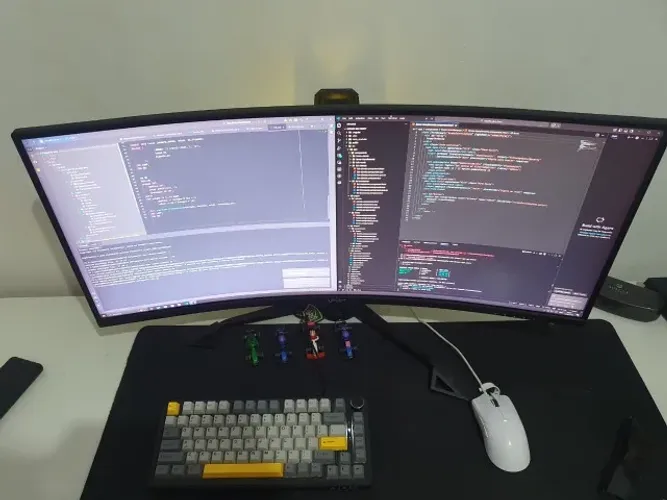 Monitor Gamer Ultrawide 34? Curvo QHD 144Hz - Husky Tempest