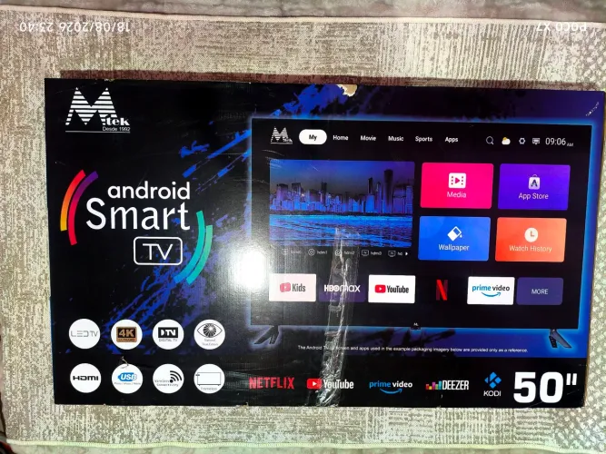 Tv Smart 50 Polegadas Mtek Nova Lacrado , Trabalhamos com nota Fiscal