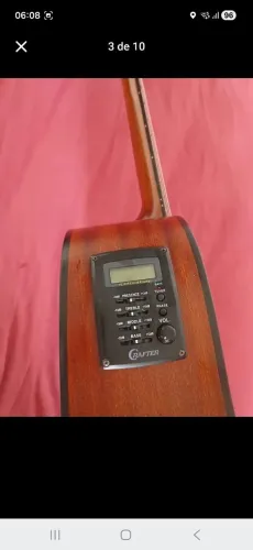 Violão Crafter Aço HD100 Folk Novo