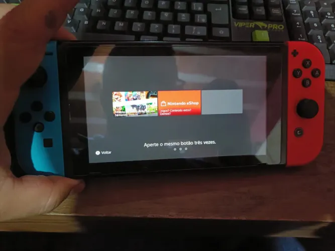 Nintendo switch v1 desbloqueado